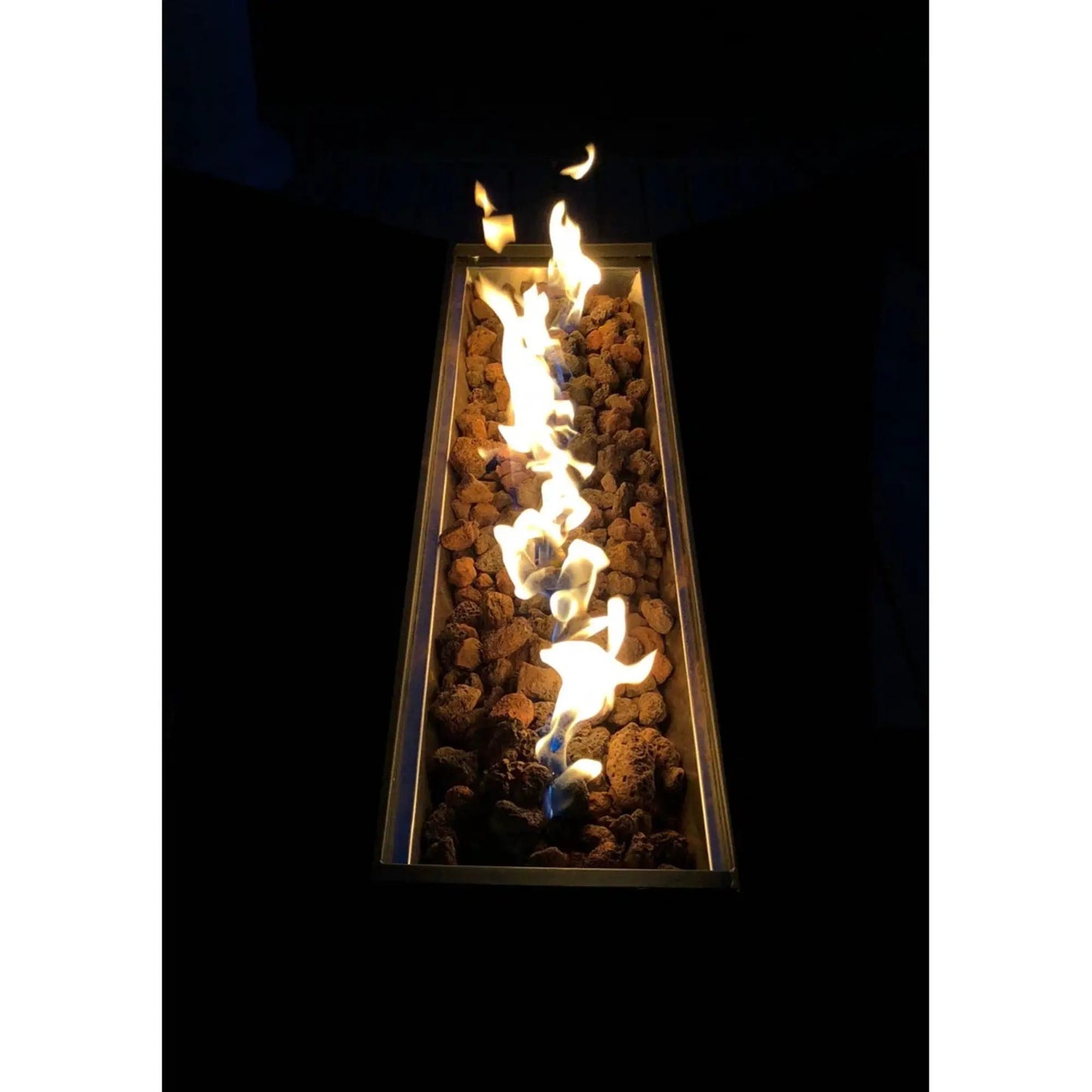 Outdoor Fire Pit Table With Lid Dual Fuel