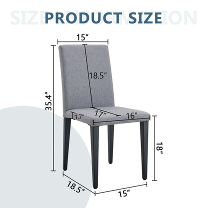 Versatile Dining Chairs with Comfortable Design