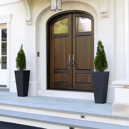 Set Of Two Planters For Indoor and Outdoor Decor