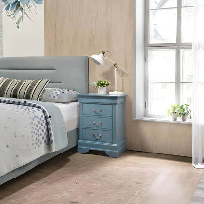 Louis Philippe Nightstand in Wood Veneer