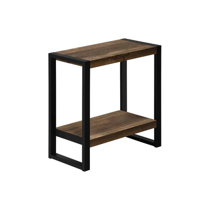 Accent Table Industrial Side Table with Flexible