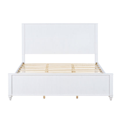 King Size Premium Pine Wood Bed and Frame
