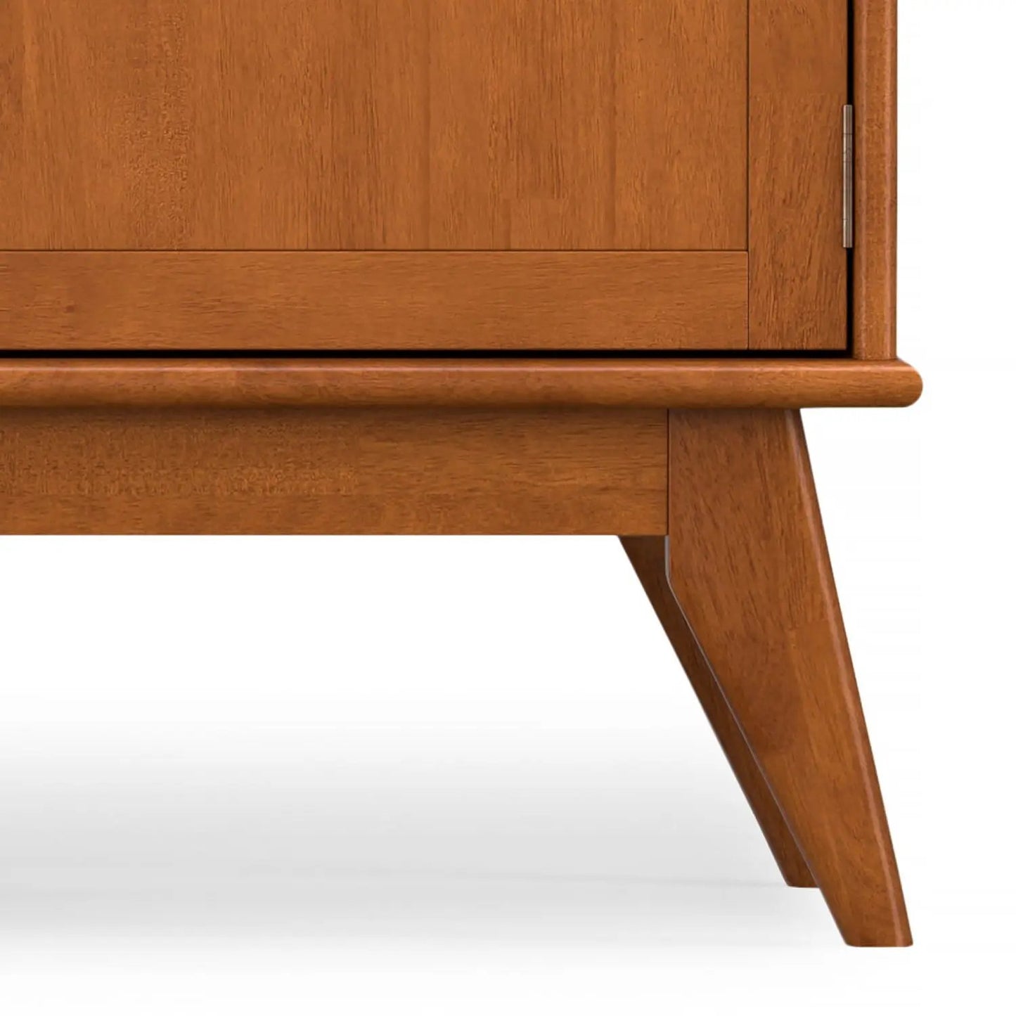 Draper Handcrafted Mid Century Low TV Media Stand
