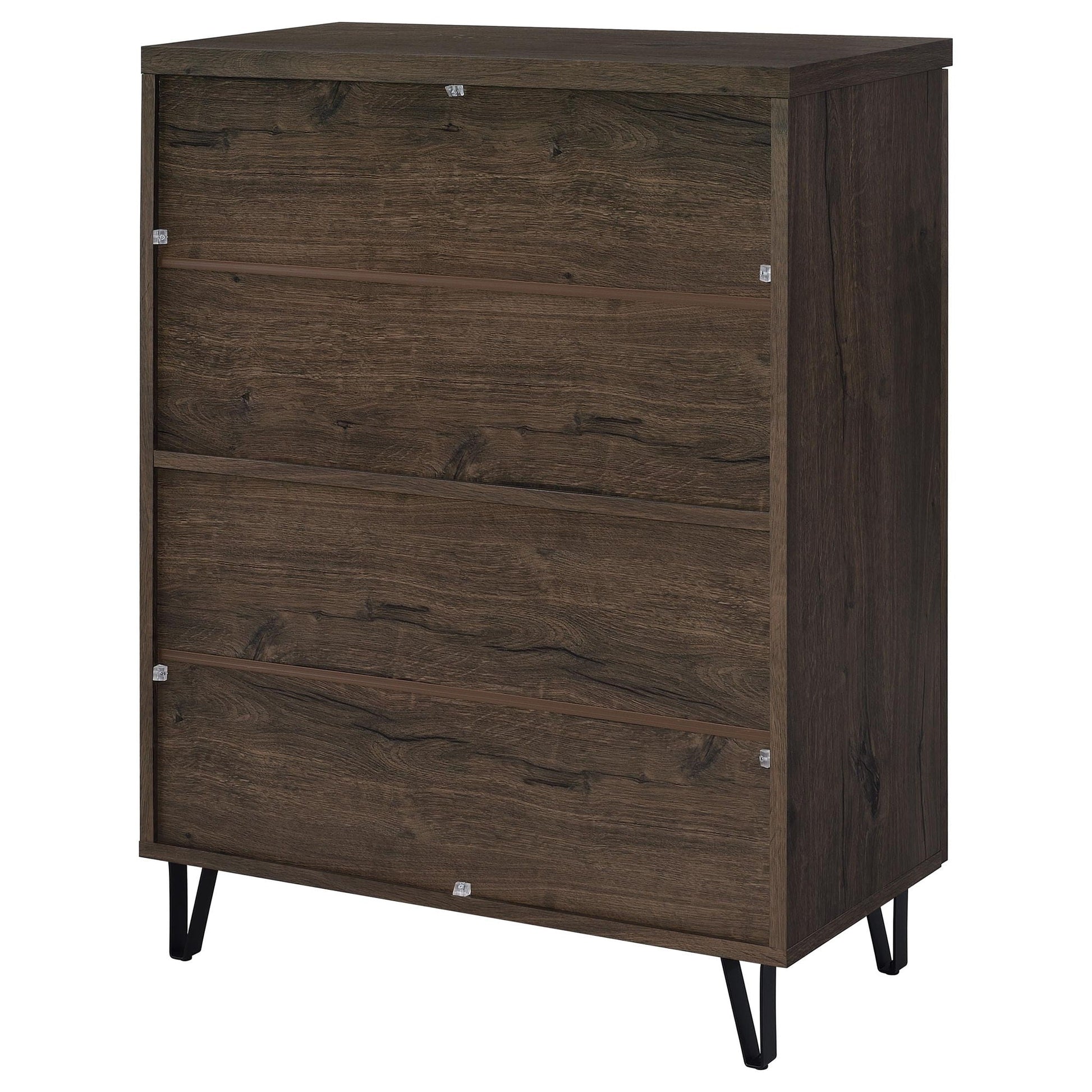 Clackamas 2-door storage cabinet with adjustable shelves dark walnut finish HouseOfZazla on Tampa Home & Garden Store
