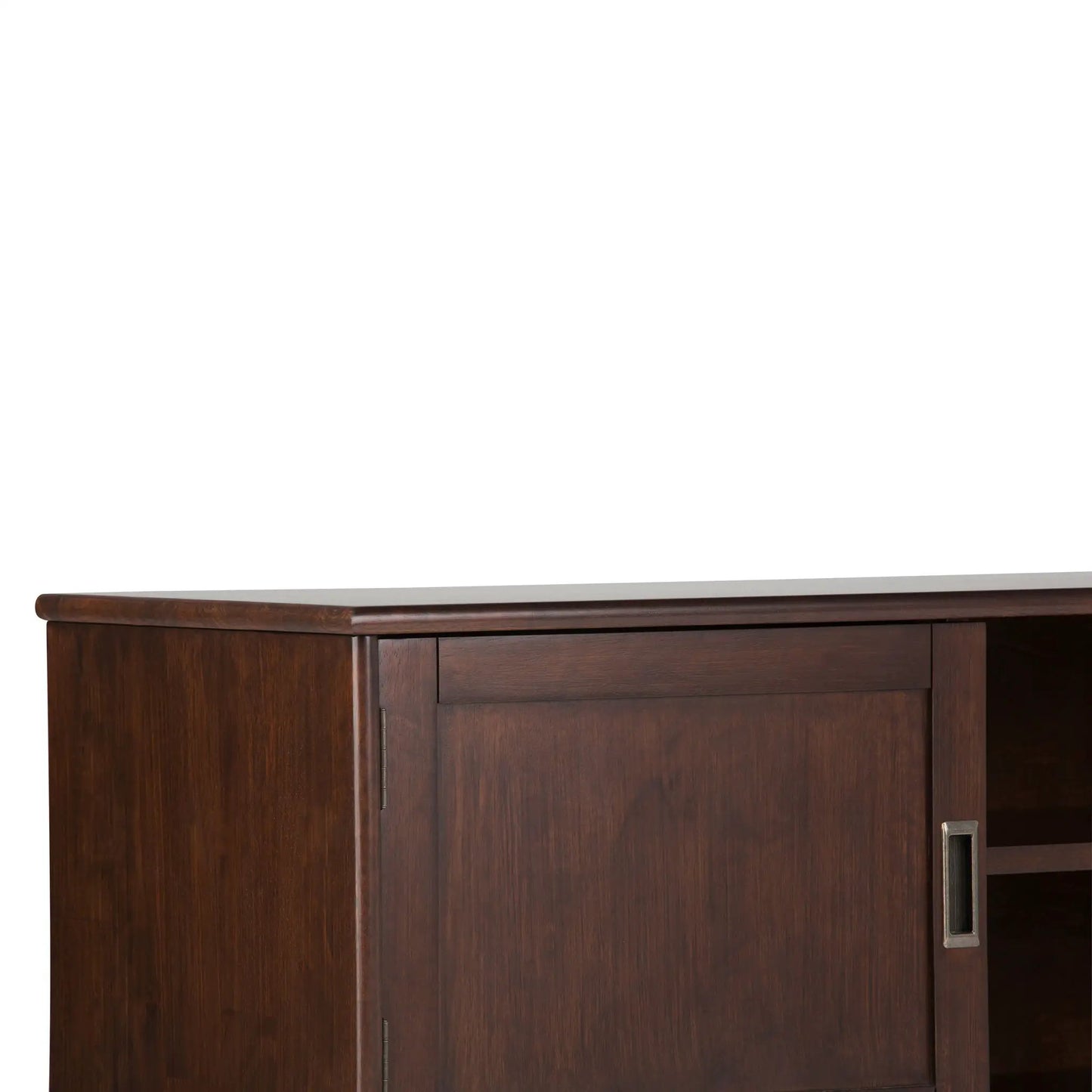 Draper Handcrafted Mid Century Low TV Media Stand