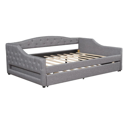 Daybed With LED Lighting and Upholstered Frame