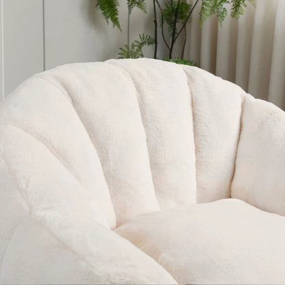 Beanbag Chair with Armrests High Density Foam