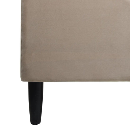 Aspen Vertical Tufted Headboard Platform Bed