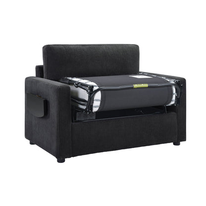 Foldable Sleeper Sofa with USB Ports and Storage
