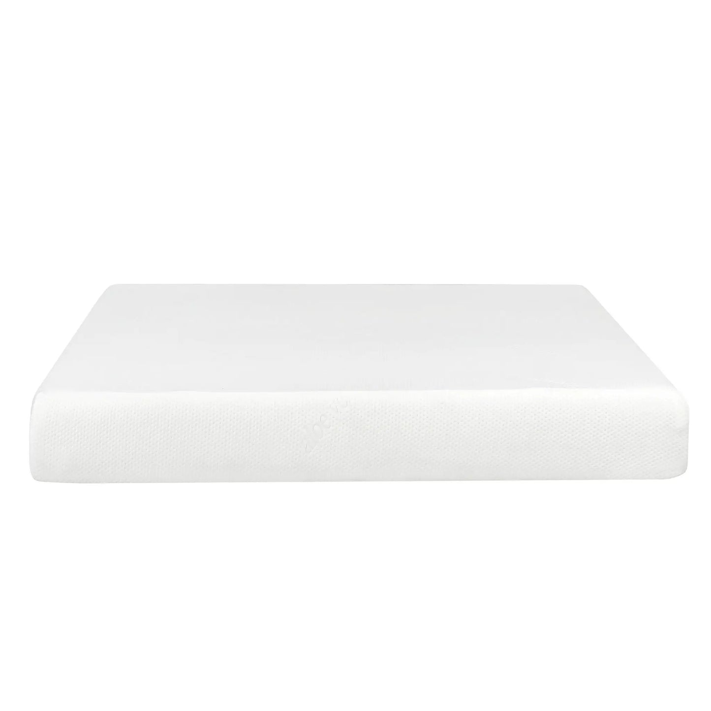 8in Plush Gel Memory Foam Mattress with Aloe Vera Cover, white surface on Tampa Home & Garden Store