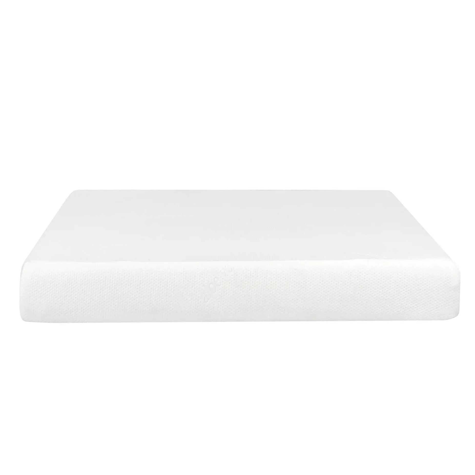 8in Plush Gel Memory Foam Mattress with Aloe Vera Cover, white surface on Tampa Home & Garden Store