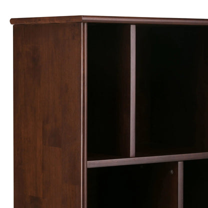 Draper Mid Century Wide Bookcase and Storage Unit