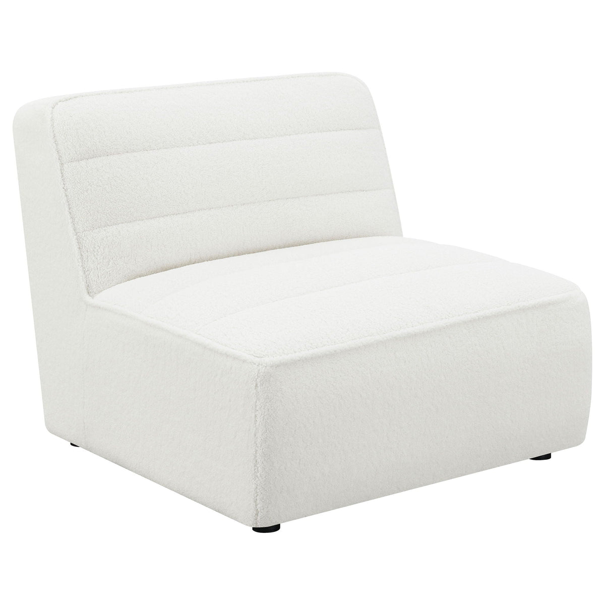 Nevve 6 Piece Upholstered Tufted Sectional Ivory by HouseOfZazla, 2 Piece Living Room Set on Tampa Home & Garden Store