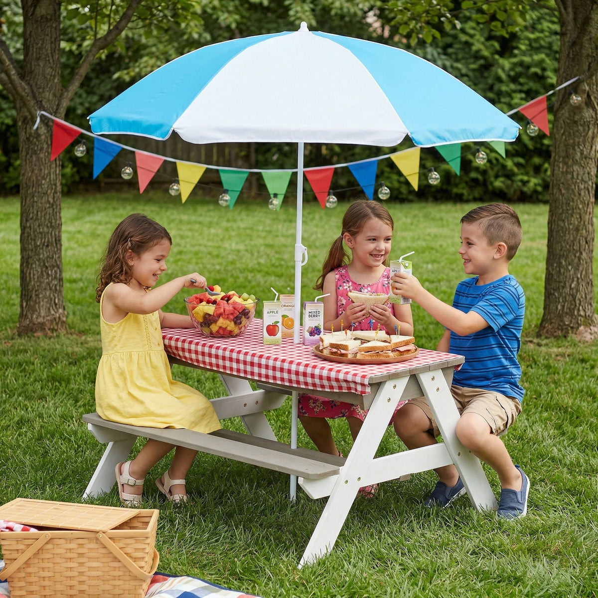 Kids picnic table with sand and water conversion cedar outdoor table by HouseOfZazla on Tampa Home & Garden Store