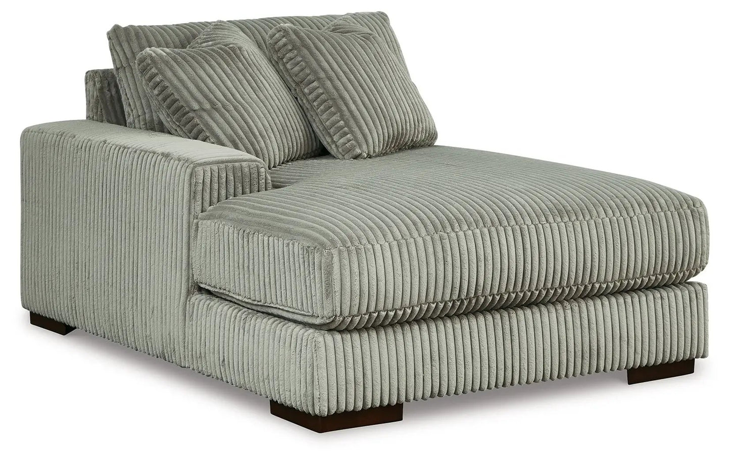 Lindyn Sectional Sofa with Cord Upholstery