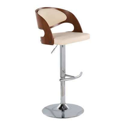 Pino Mid Century Modern Adjustable Bar Stool