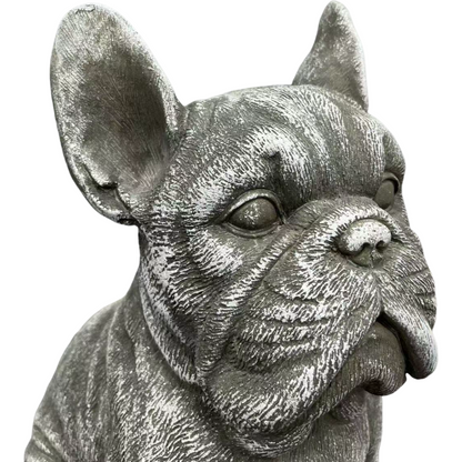 Heavy Duty French Bulldog Resin Statue for Garden