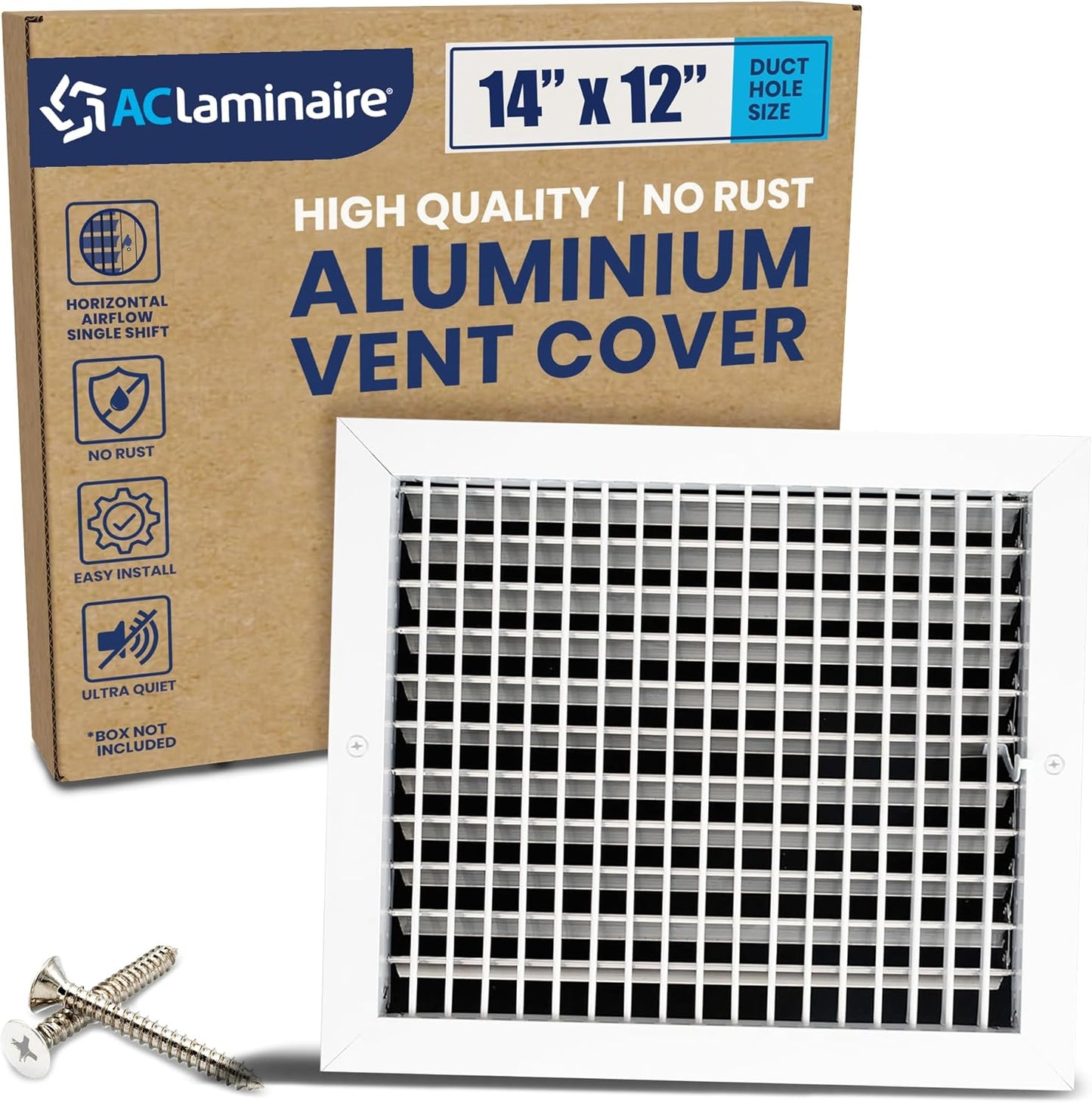 AC Register Vent Cover 14x10 inch adjustable aluminum HVAC grille HouseOfZazla on Tampa Home & Garden Store