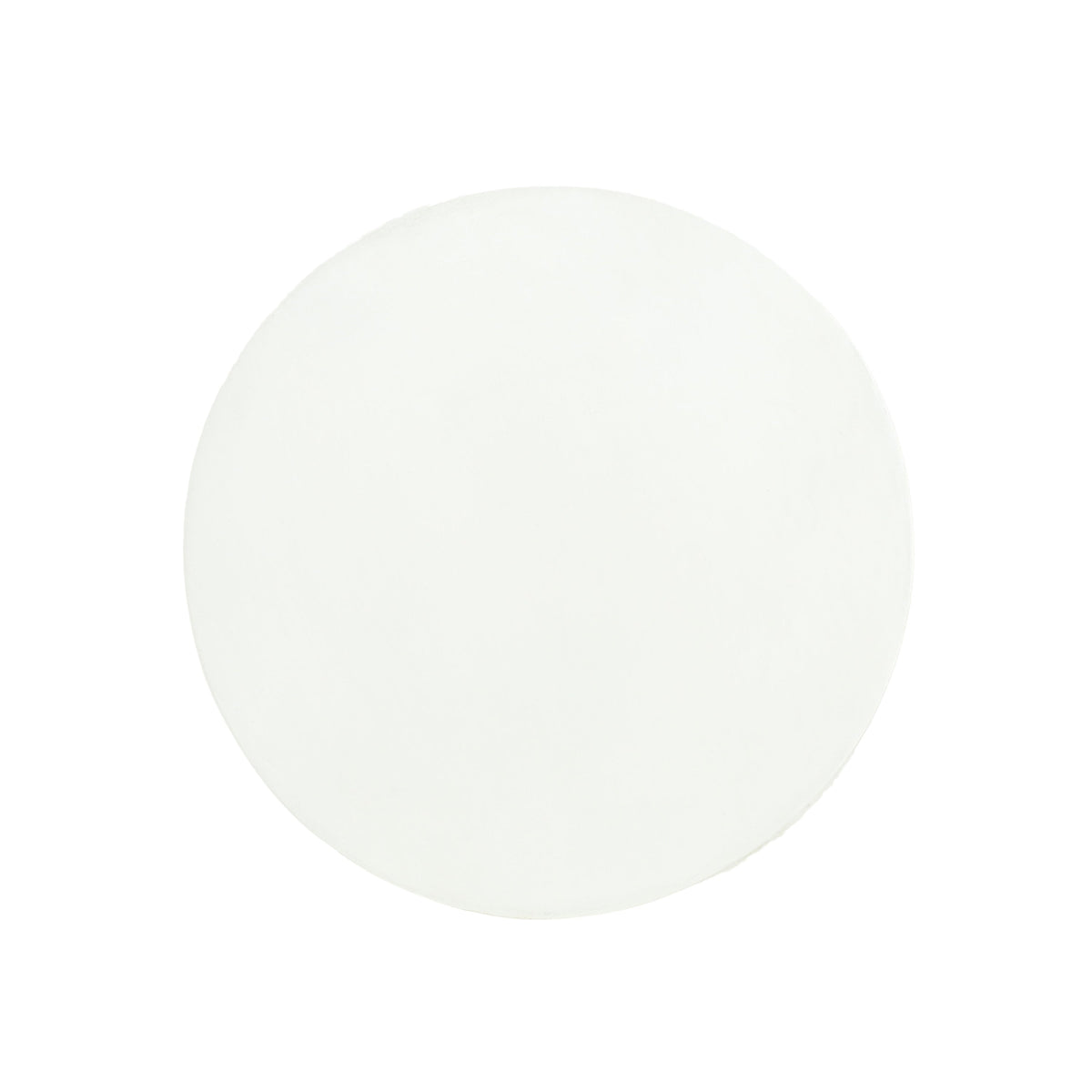 Outdoor Round Concrete Antique White Side Table top close-up on Tampa Home & Garden Store