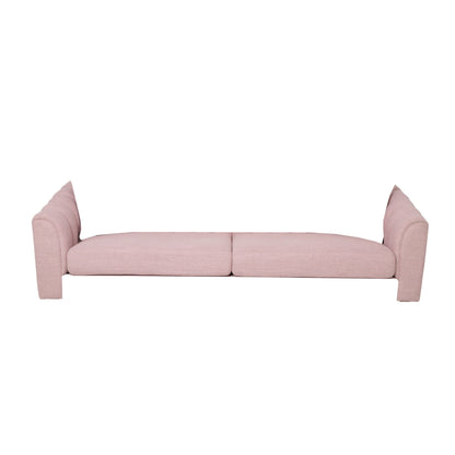 Contemporary 3 Seater Sofa With Plush Cushions