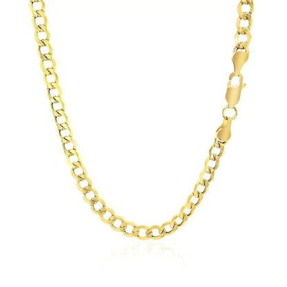 4.4mm 10k yellow gold curb chain necklace by Bids.com on Tampa Home & Garden Store