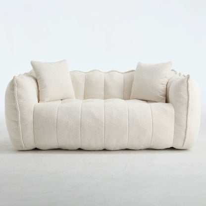 Cozy Beanbag Chair With Resilient Foam Core For 2