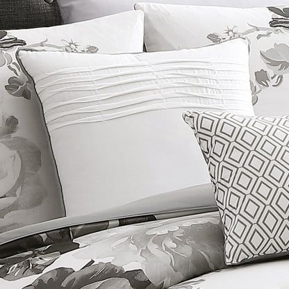 Ridgely 7 Pc Watercolor Floral Comforter and Set