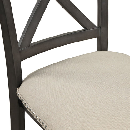 Elegant 5 Pieces Dining Table and 4 Chairs Set