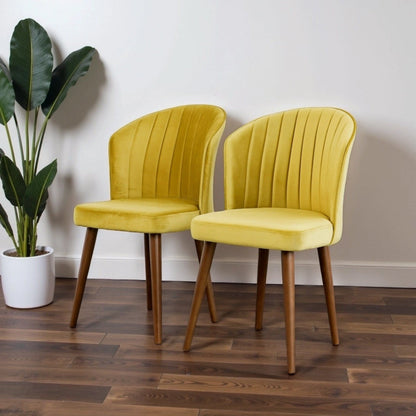 Modern Parsons Dining Chair Set and Decor