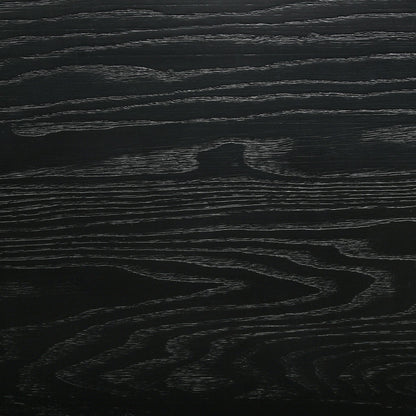 Anser Bed panel bed frame in black woodgrain finish by HouseOfZazla on Tampa Home & Garden Store