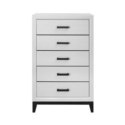 Mirage 5 Piece Bedroom Set In Durable Rubber Wood