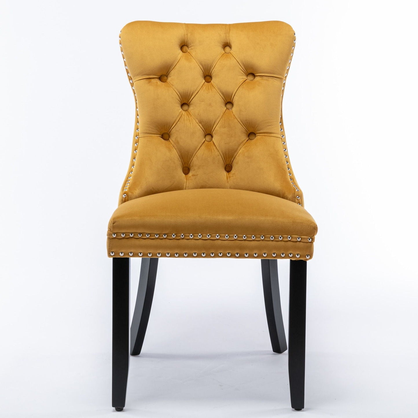 Nikki High End Tufted Dining Chair Set of Two