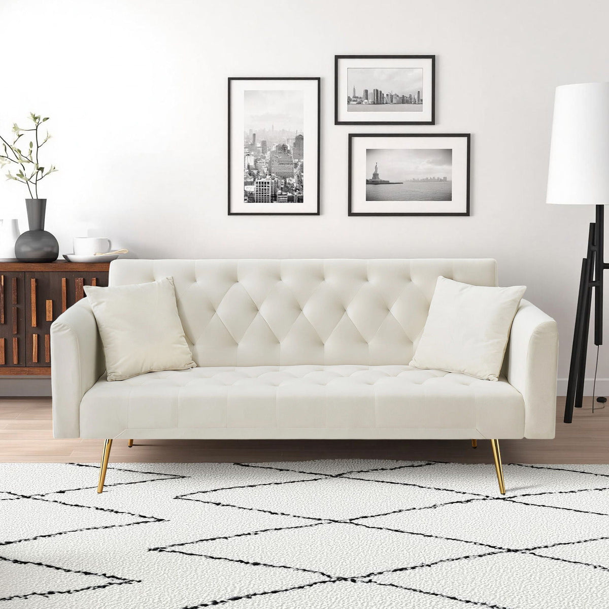 Convertible Sofa Bed for Modern Living Rooms