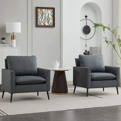 Nordic Retro Light Upholstered Sofa Chair