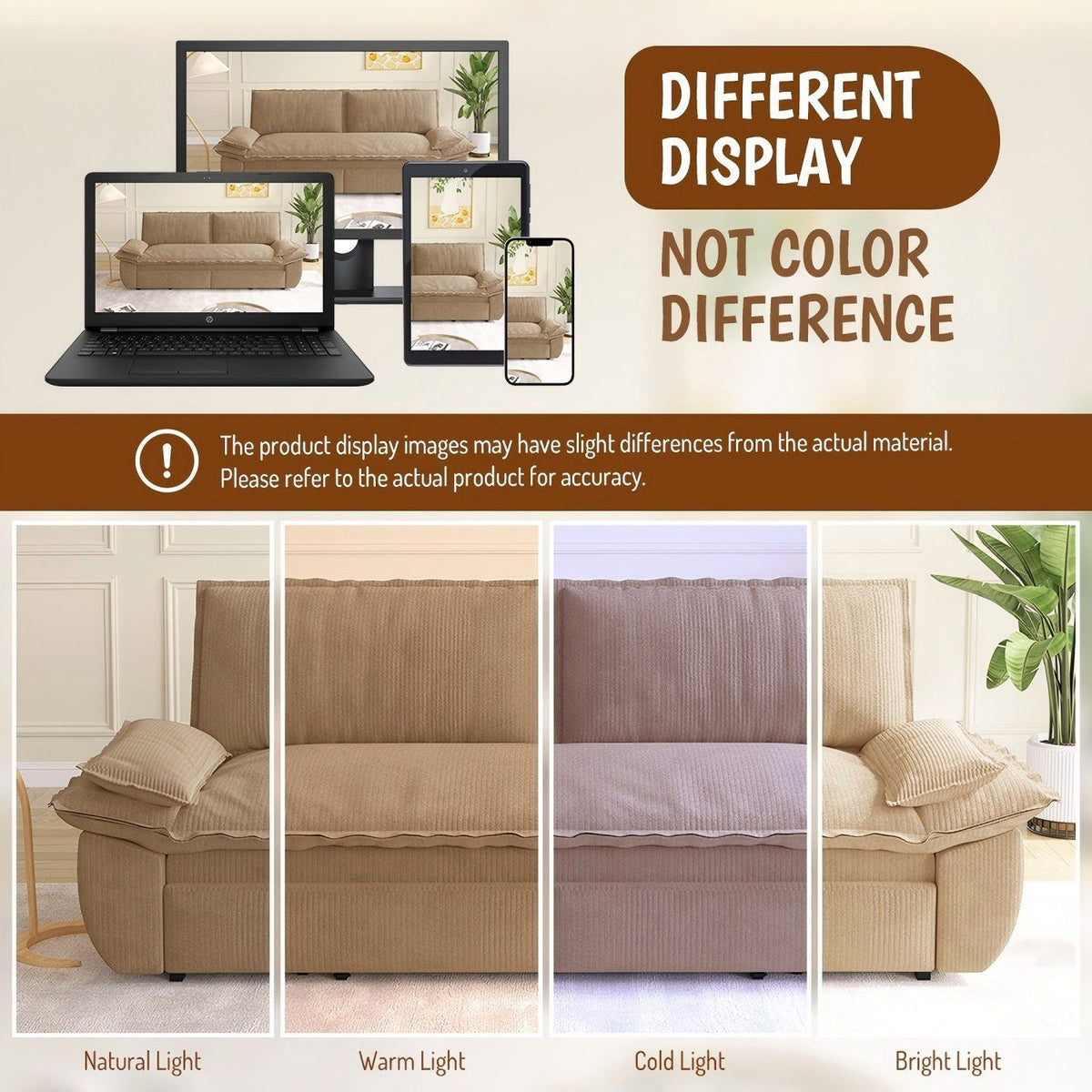 Queen Sleeper Bed and a 3 in 1 Convertible Sofa
