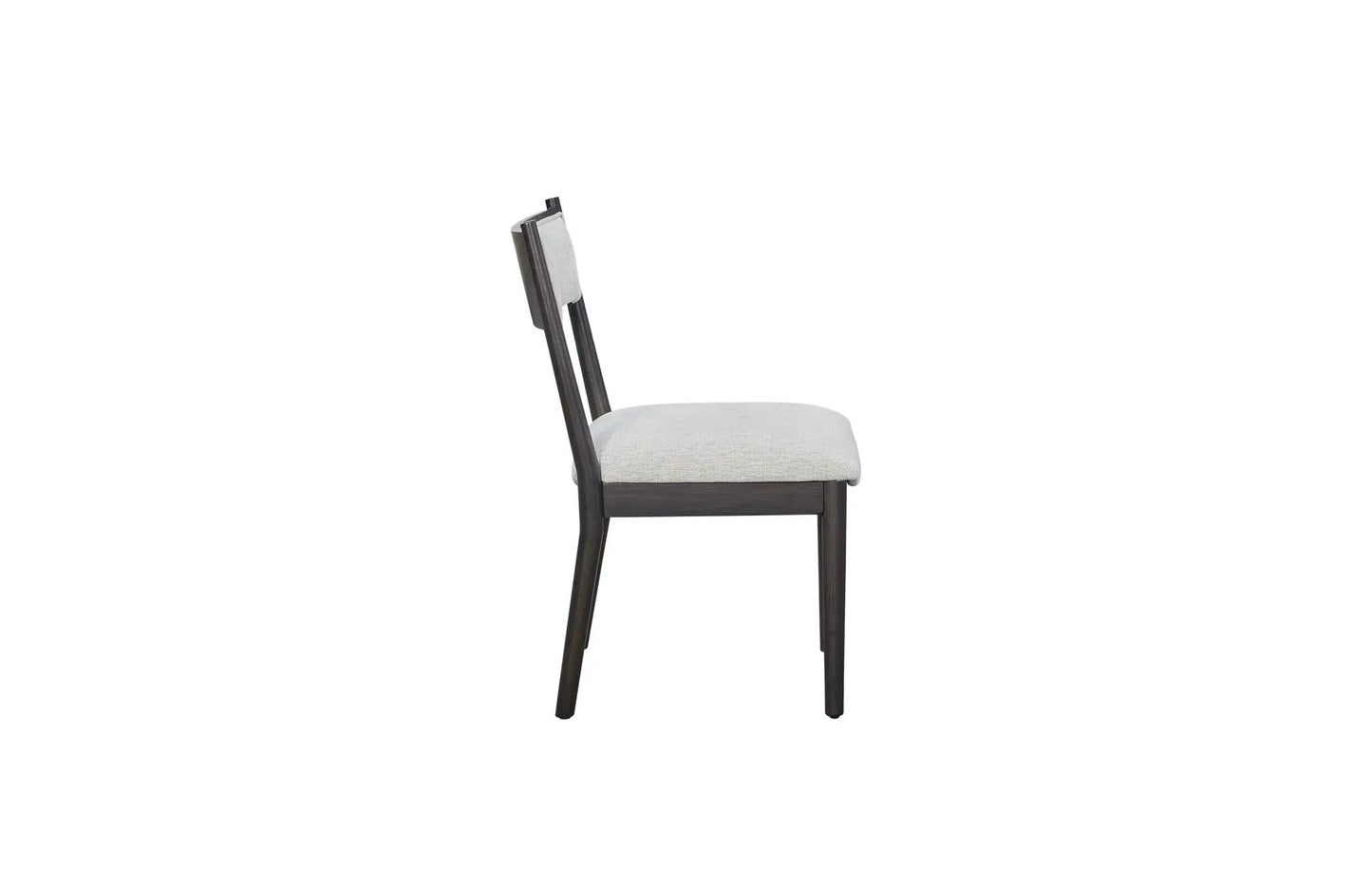 Comfortable Crescent Chair Set Peppercorn Finish