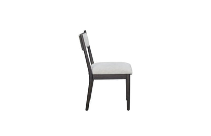 Comfortable Crescent Chair Set Peppercorn Finish