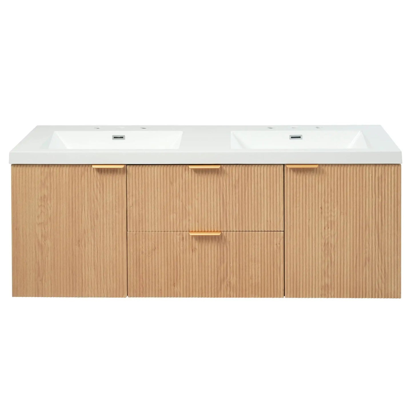 Modern Wall Mounted Vanity and Soft Close Doors
