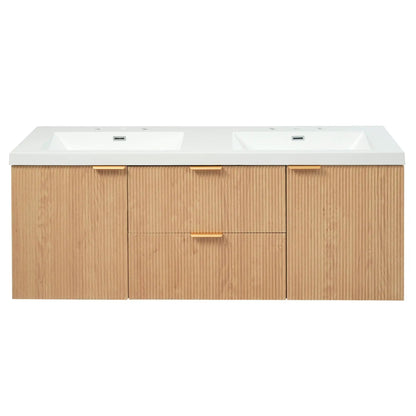 Modern Wall Mounted Vanity and Soft Close Doors