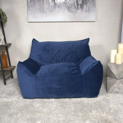 Allea Bean Bag Chair With Armrests For Two