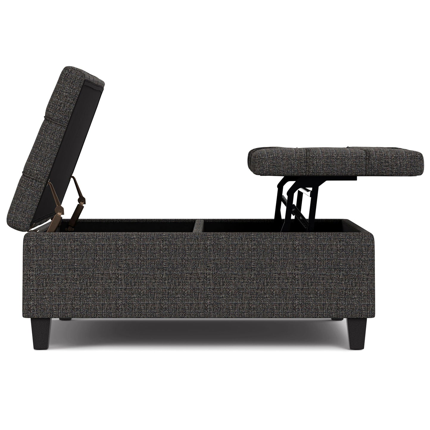 Harrison Upholstered Coffee Table Storage Ottoman