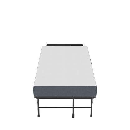Adjustable Head and Memory Foam Folding Guest Bed