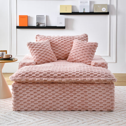 Harbor Luxury Sofa in Turtle Fleece Fabric