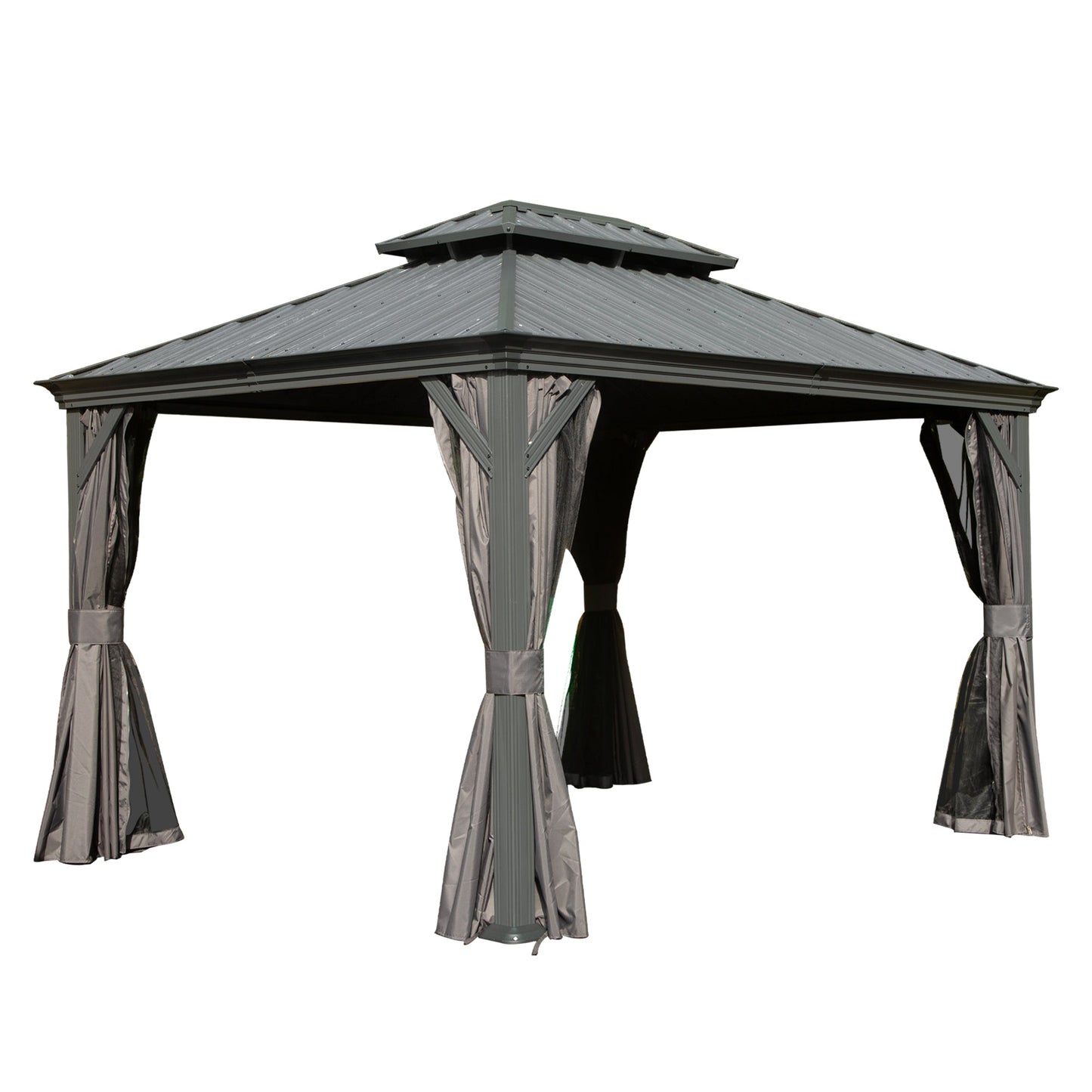 11 X 13 Ft Outdoor Gazebo and a Steel Cover