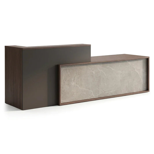 Tavelle Front Reception Desk and Storage