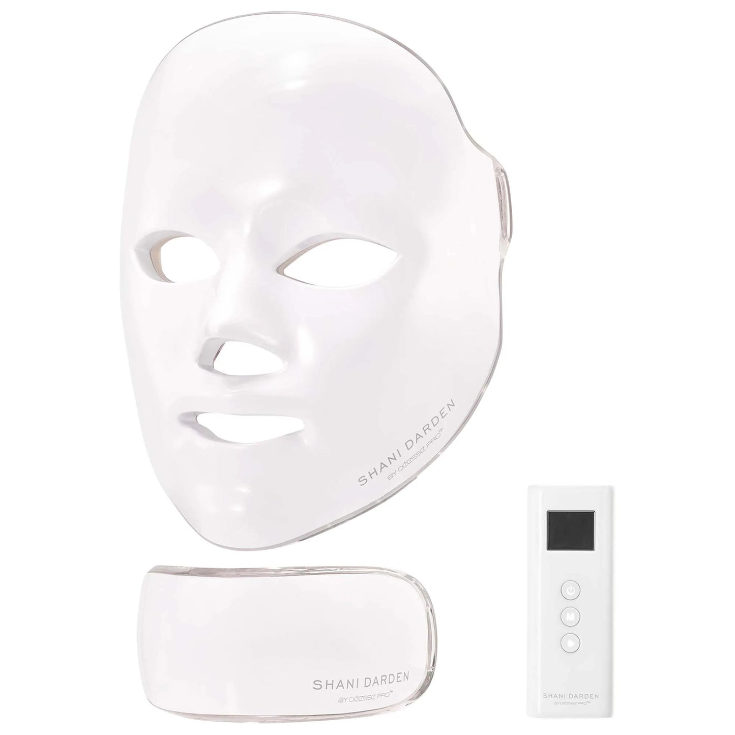 Face mask white Shani Darden LED light therapy mask with remote by Beauty Care Bag on Tampa Home & Garden Store