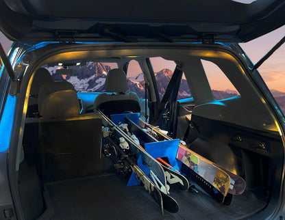 4x Mobile All Mountain Ski & Standard Snowboard Rack - Tampa Home & Garden Store