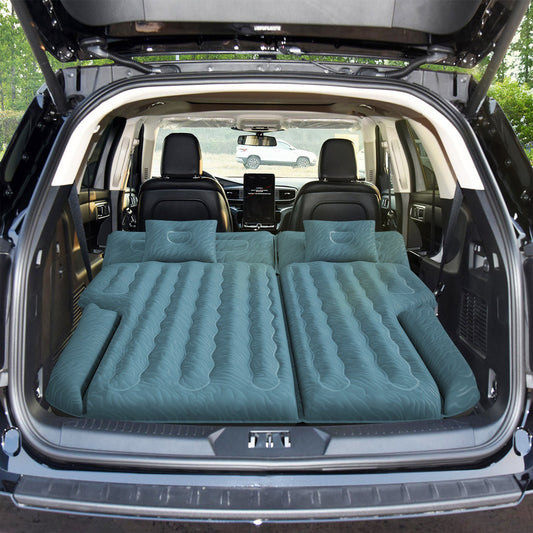 Umbrauto Car Camping SUV Air Mattress 1.0 Slate fills SUV cargo area as inflatable mattress on Tampa Home & Garden Store