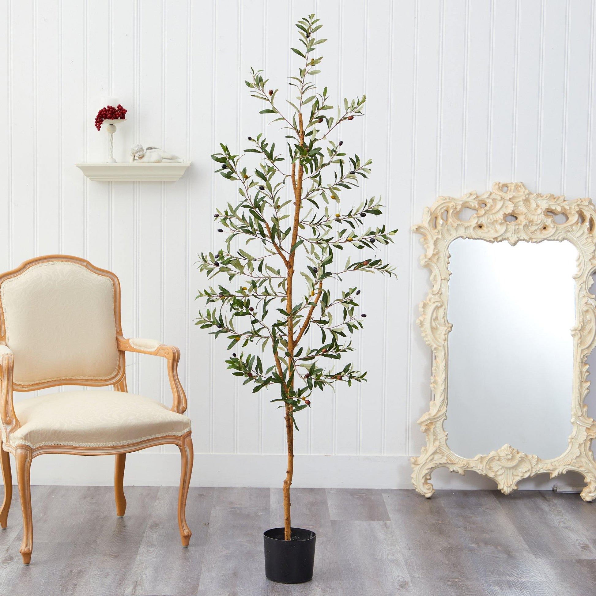 5.5’ Olive Artificial Tree - Tampa Home & Garden Store