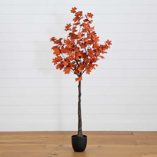 5' Autumn Rustic Maple Artificial Fall Tree - Tampa Home & Garden Store